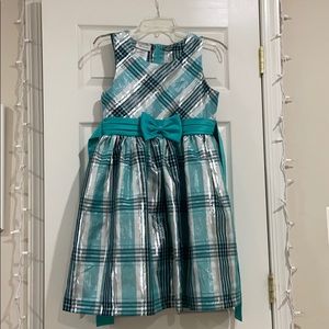 Plaid Pattern Girls Dress